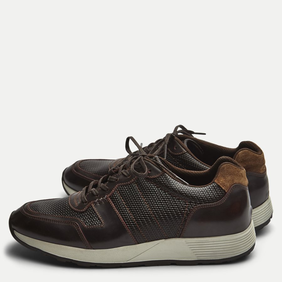 THE LEATHER JOGGERS 0437268 - The Leather Joggers - Sko - BRUN - 3
