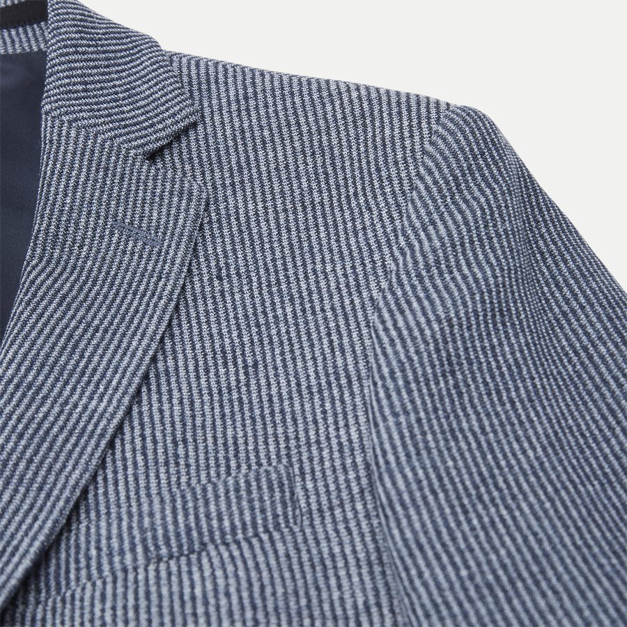 50404344 NORWIN4 - Norman4 Unconstructed Blazer - Blazer - Slim - BLÅ - 4