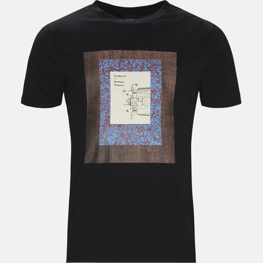 50405583 TEECHER 1 - Teecher1 T-shirt - T-shirts - Relaxed fit - SORT - 1