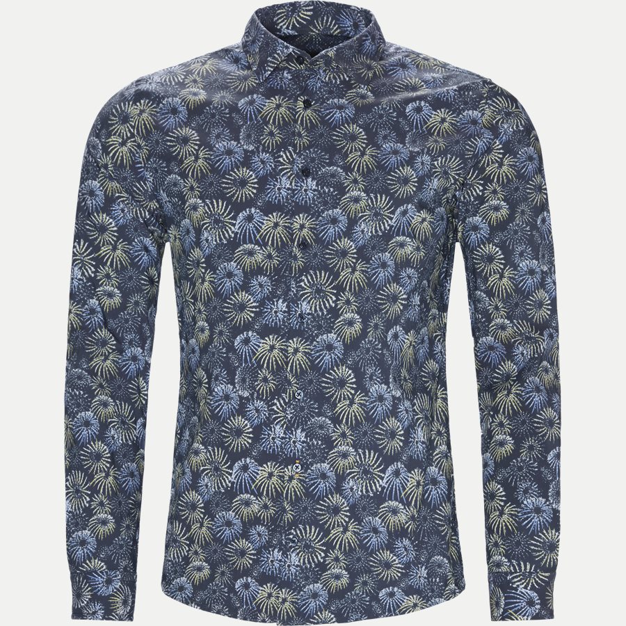 50404147 MYPOP - Mypop Skjorte - Skjorter - Slim - NAVY - 1