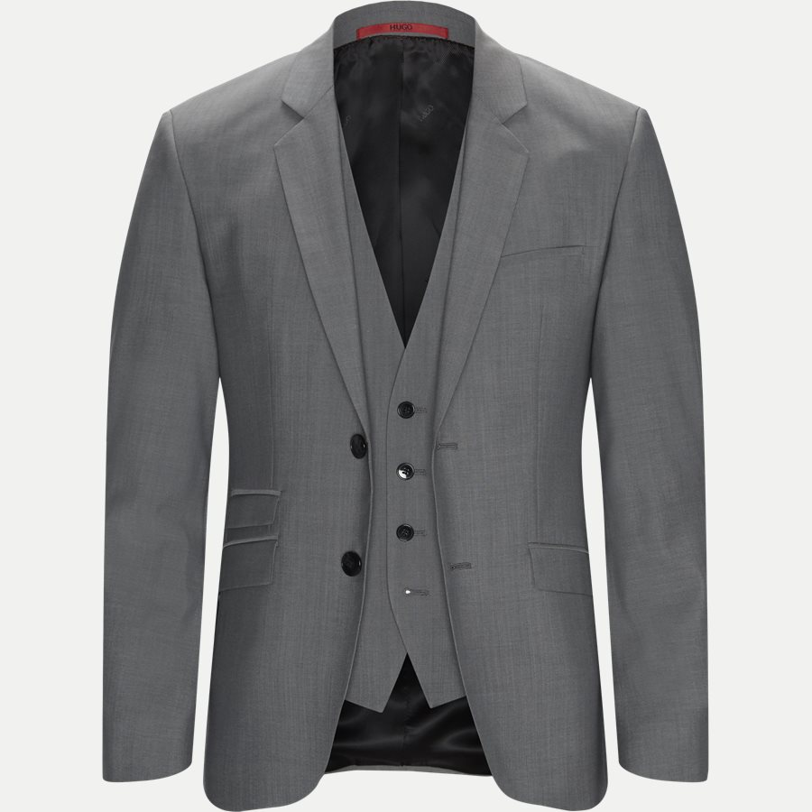 50405562 ARTE/HESTEN - Arti/Hesten192 3 Piece Habit - Habitter - Ekstra slim fit - GRÅ - 4