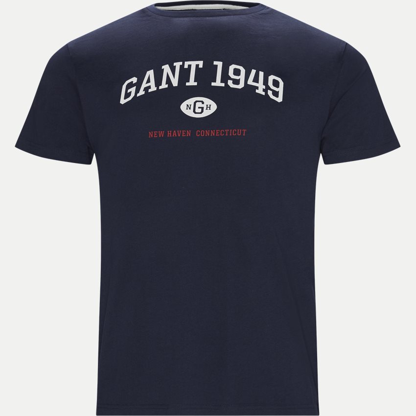 Gant T-shirts 2003004 D1 GANT 1949 SS NAVY