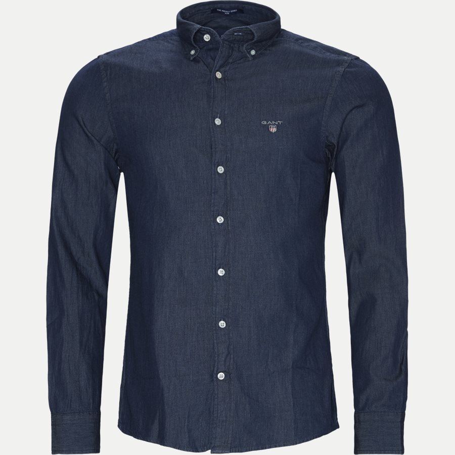 3040522 THE INDIGO SLIM BD - The Indigo Slim BD Skjorte - Skjorter - Slim - DENIM - 1
