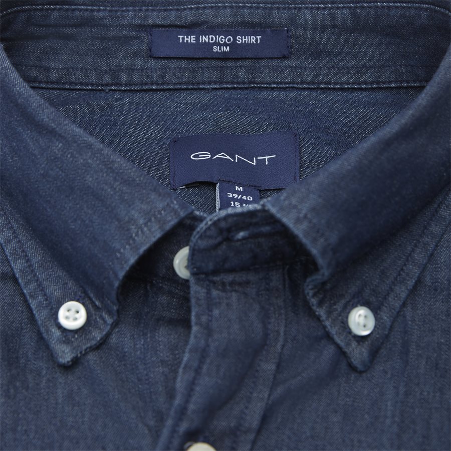 3040522 THE INDIGO SLIM BD - The Indigo Slim BD Skjorte - Skjorter - Slim - DENIM - 6