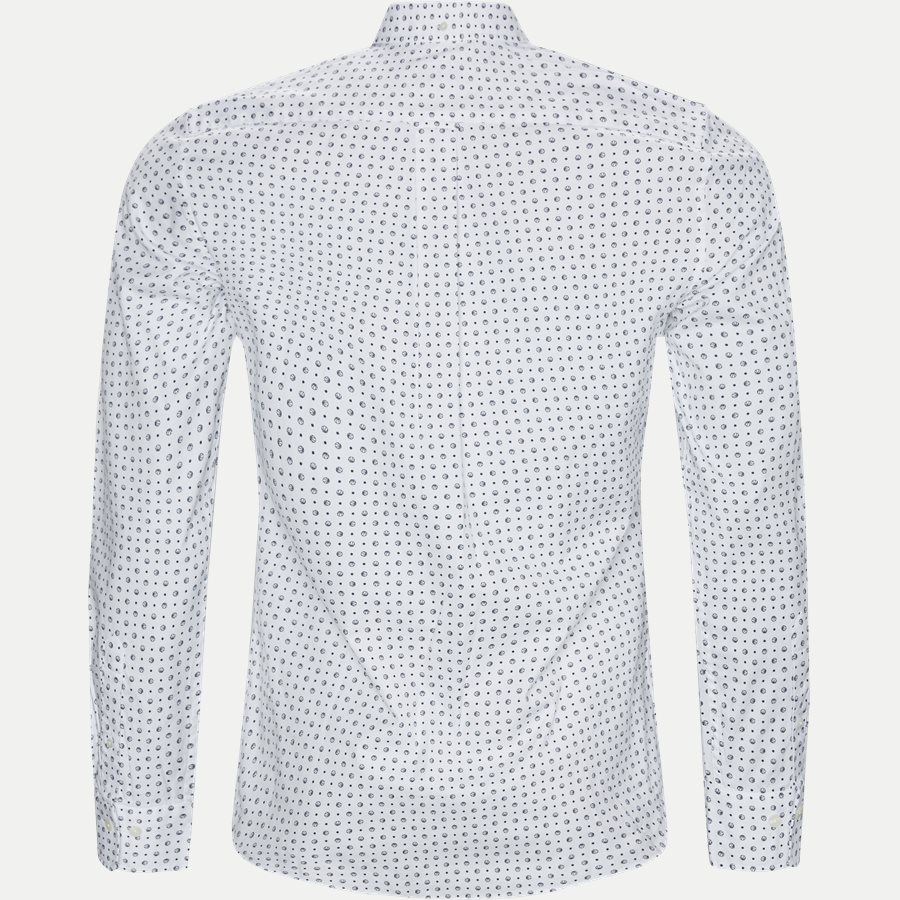 3002672 O2 MICRO SPORT PRINT SLIM - Micro Sport Print Slim Skjorte - Skjorter - Slim - HVID - 2