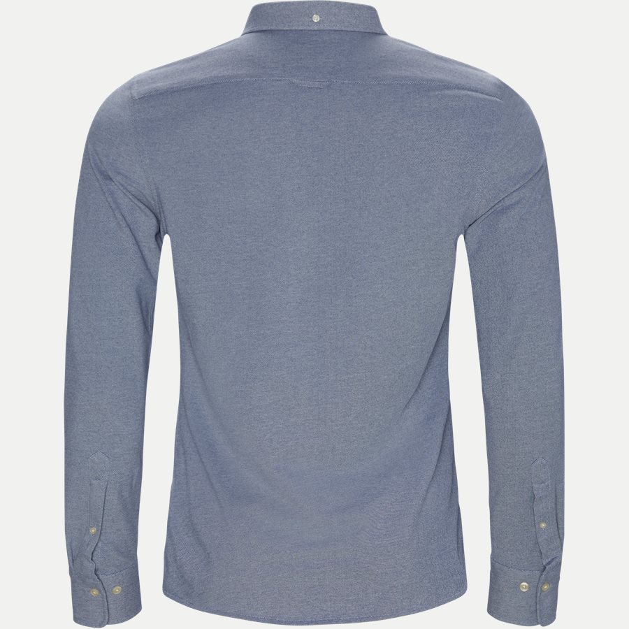 3002562 D1 PIQUE SOLID SLIM - TP Pique Solid Slim BD Skjorte - Skjorter - Slim - BLÅ - 2
