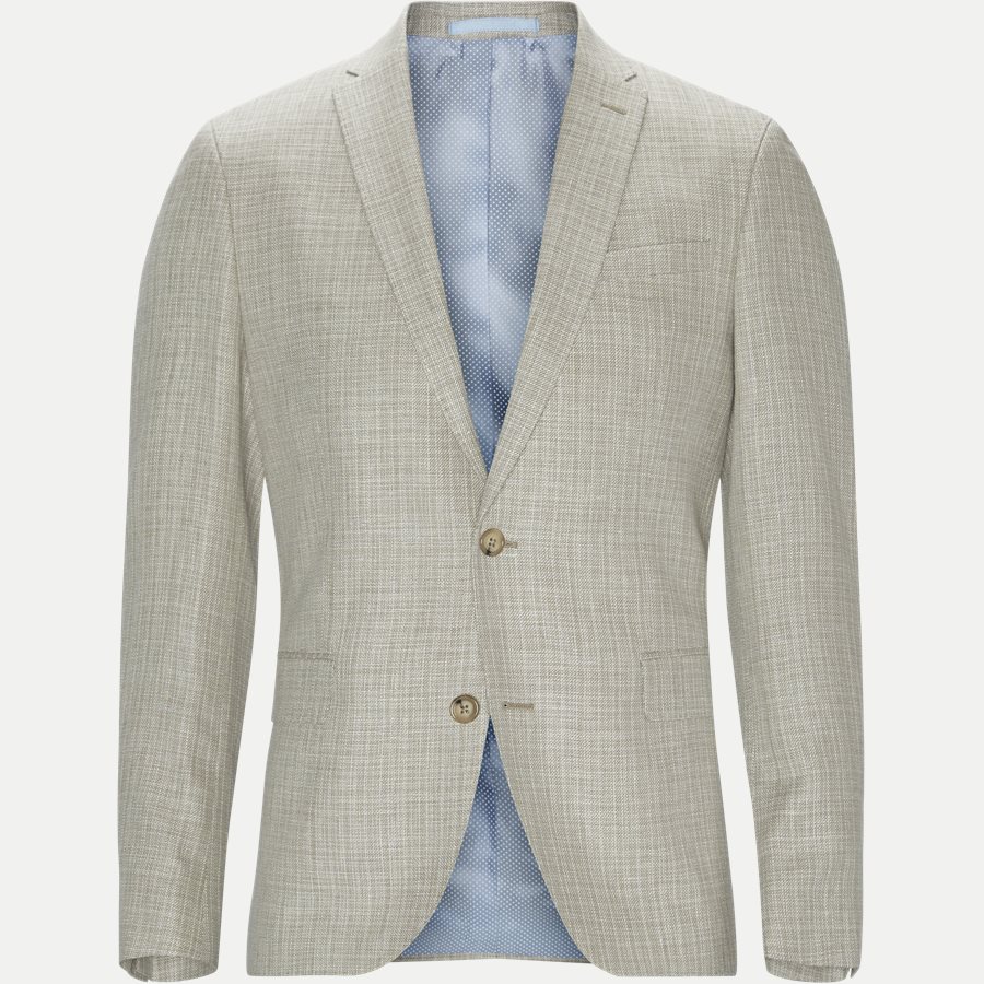 HOPSACK STAR/SHERMAN - Hopsack Delave Star/Sherman Blazer - Blazer - SAND - 1