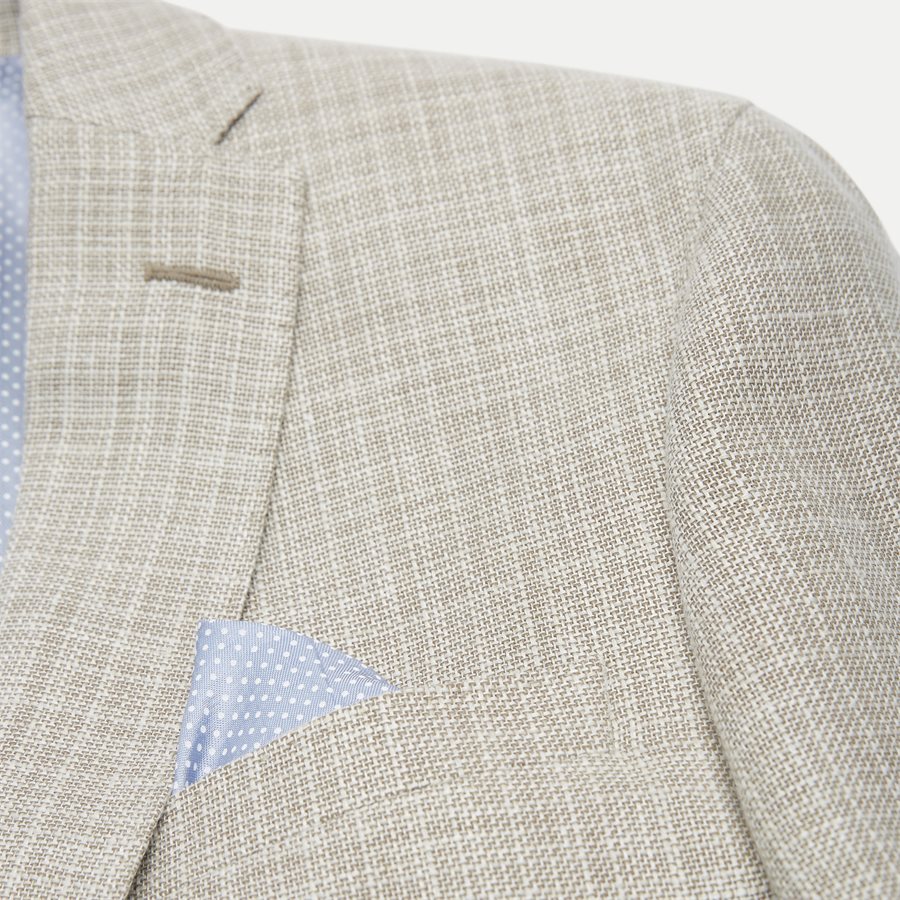 HOPSACK STAR/SHERMAN - Hopsack Delave Star/Sherman Blazer - Blazer - SAND - 4