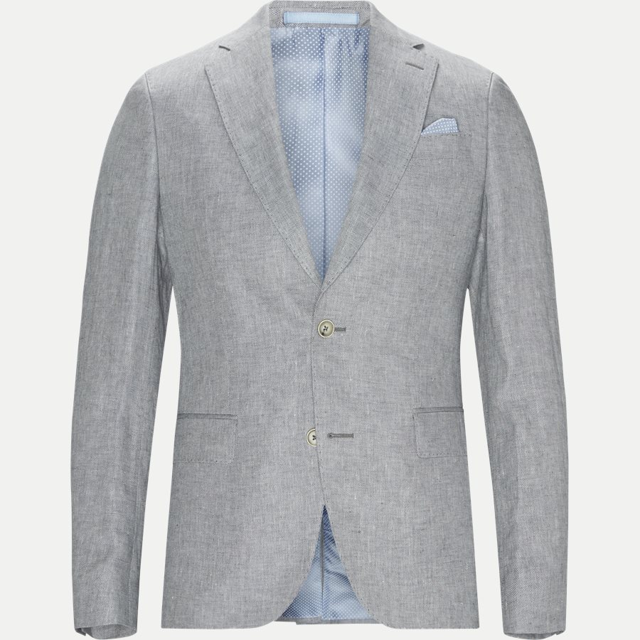 6809 STAR NAPOLI/SHERMAN NAPOLI - 6809 Star/Sherman Hør Blazer - Blazer - GRÅ - 1