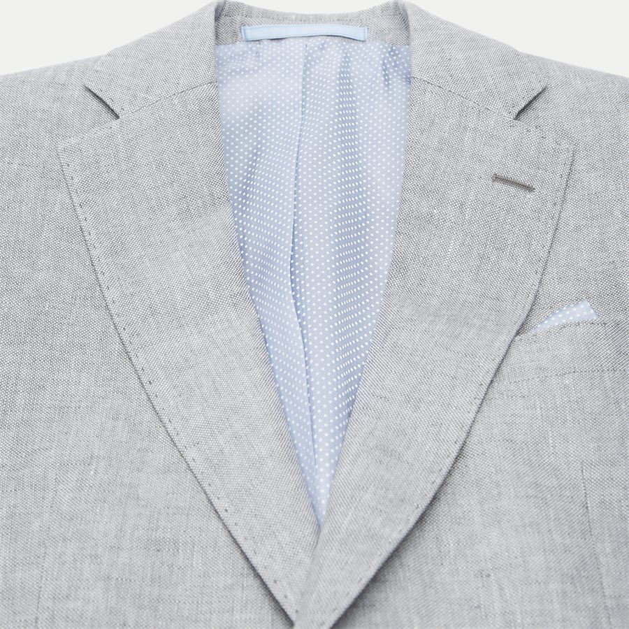 6809 STAR NAPOLI/SHERMAN NAPOLI - 6809 Star/Sherman Hør Blazer - Blazer - GRÅ - 3