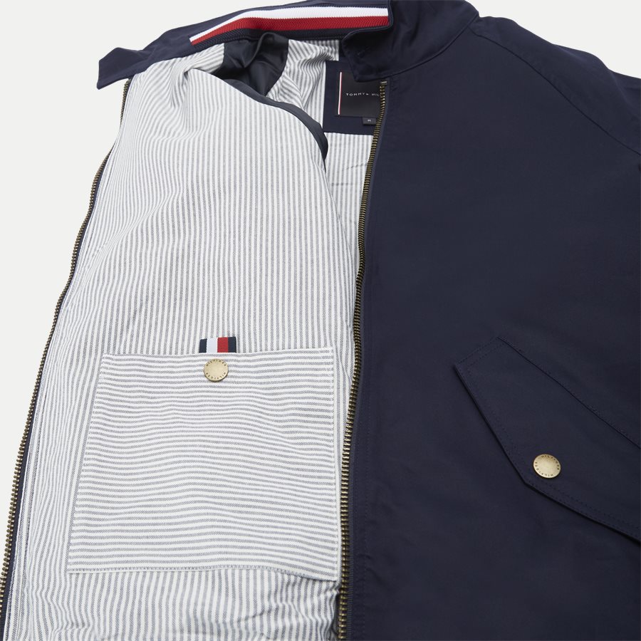 ICON COTTON HARRINGTON - Icon Harrington Vindjakke - Jakker - Regular - NAVY - 12