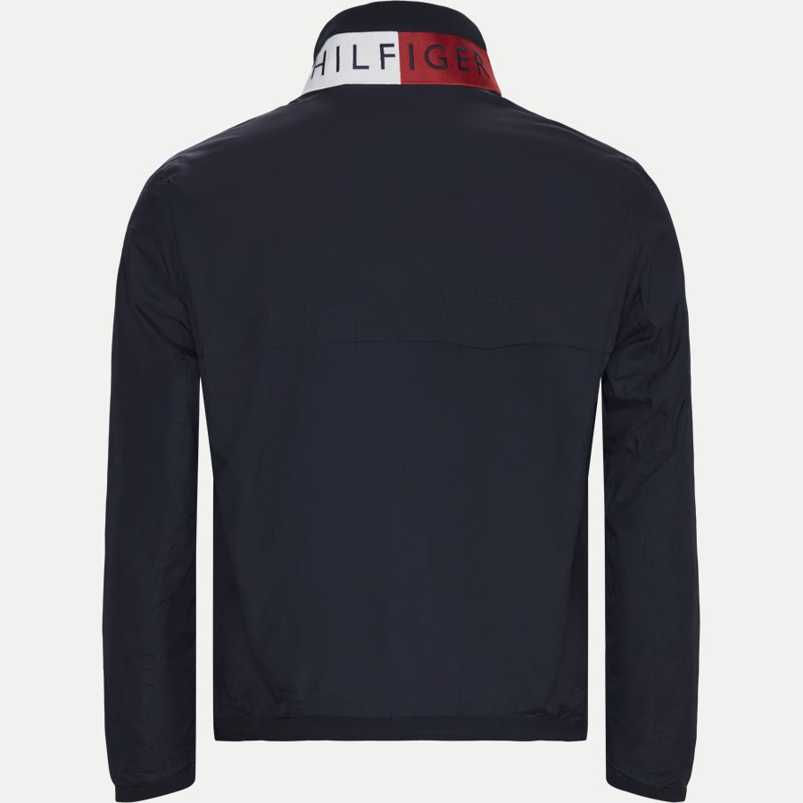 RED WHITE ZIP JACKET - Red White Zip Jacket - Jakker - Regular - NAVY - 2