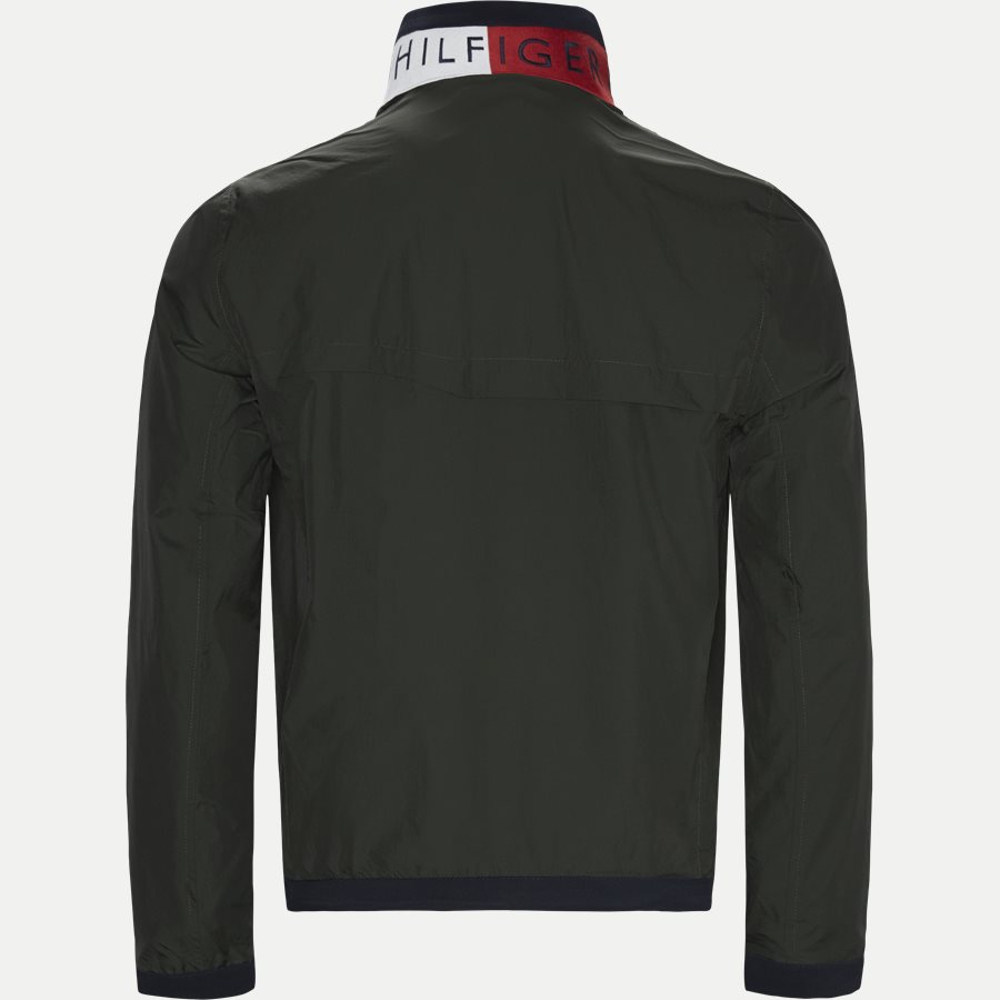 RED WHITE ZIP JACKET - Red White Zip Jacket - Jakker - Regular - OLIVEN - 2