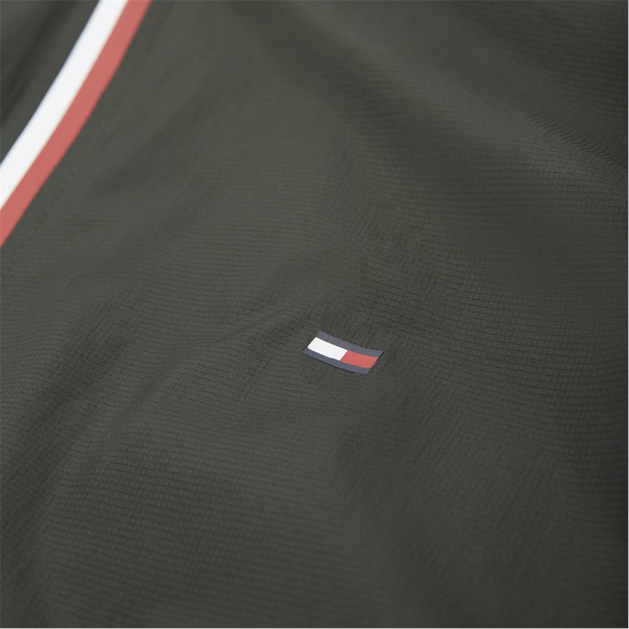 RED WHITE ZIP JACKET - Red White Zip Jacket - Jakker - Regular - OLIVEN - 4