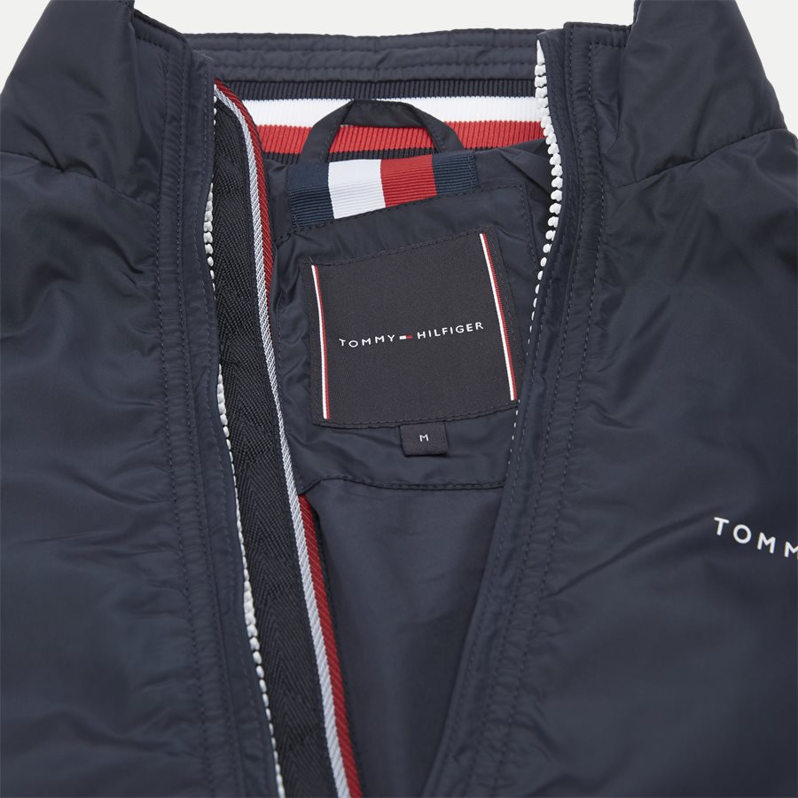 NYLON HARRINGTON BOMBER - Herrington Bomber Jacket - Jakker - Regular - NAVY - 3