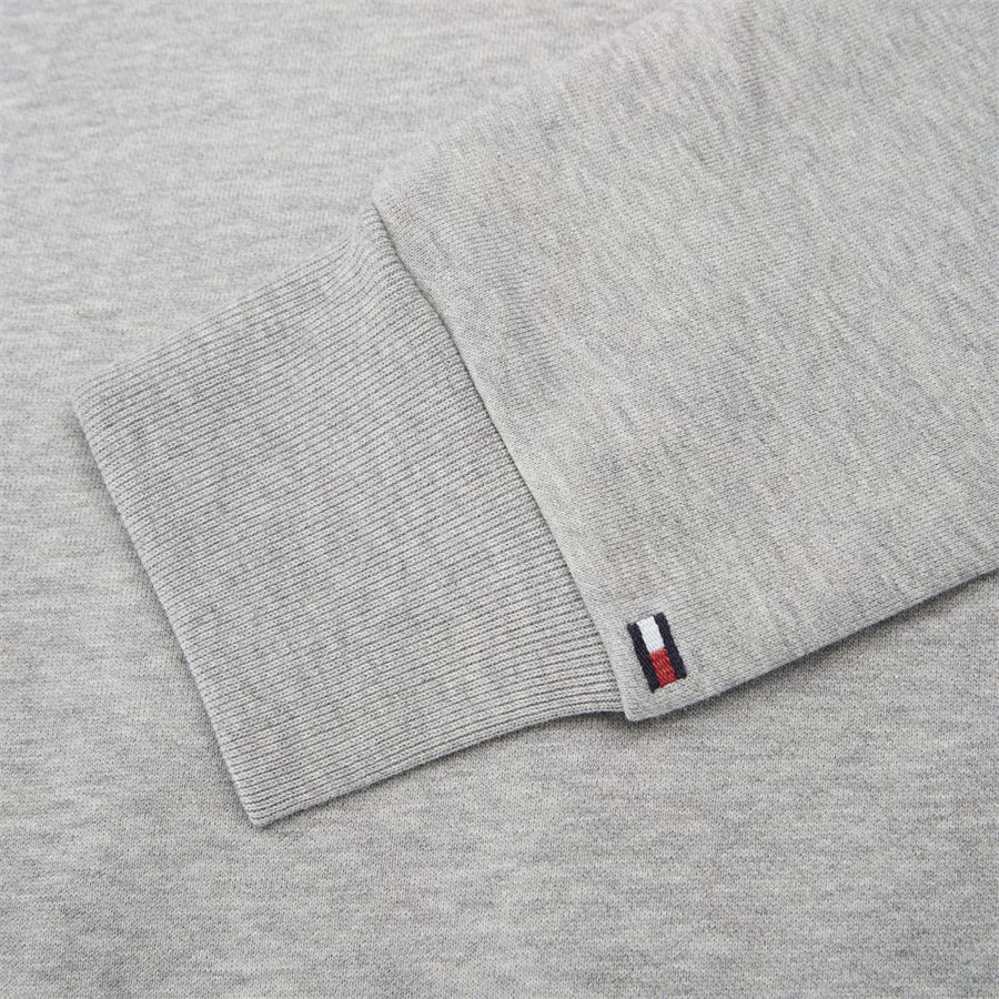 FLAG CHEST LOGO SWEATSHIRT - Flag Chest Logo Sweatshirt - Sweatshirts - Regular - GRÅ - 3