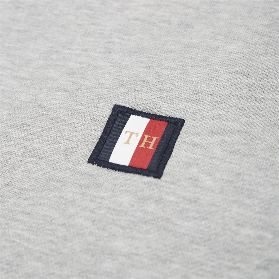 ICON MINI BADGE SWEATSHIRT - Icon Mini Badge Sweatshirt - Sweatshirts - Regular - GRÅ - 4