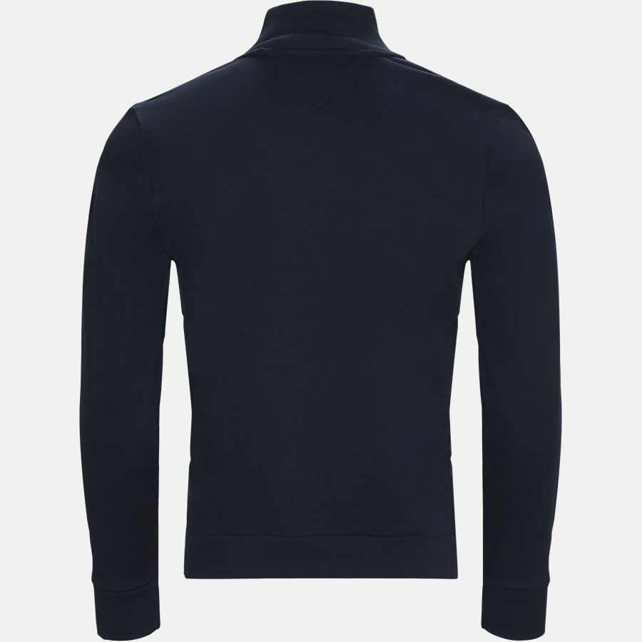 MIXED MEDIA ZIP TROUGH - Mixed Media Zip Through - Sweatshirts - Regular - NAVY - 2