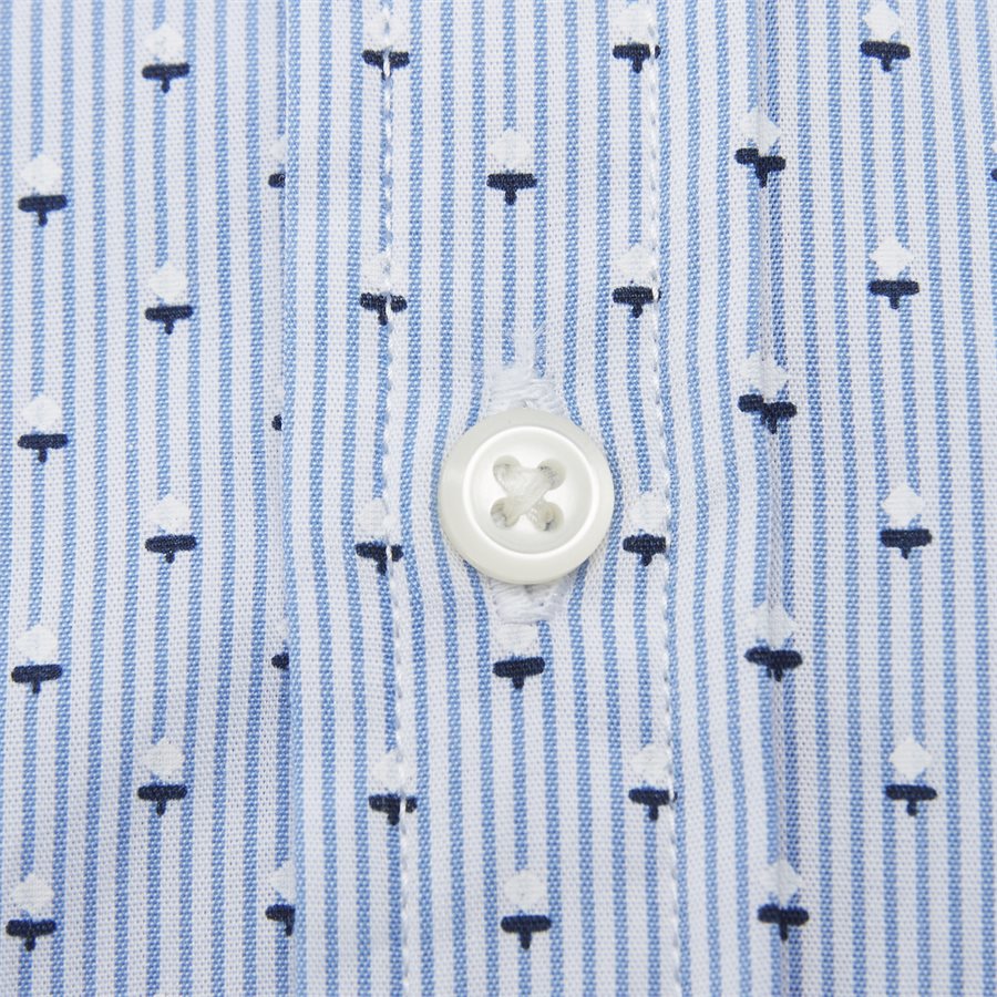 SLIM MICRO PRINT SHIRT - Slim Micro Print Shirt Skjorte - Skjorter - Slim - BLÅ - 3