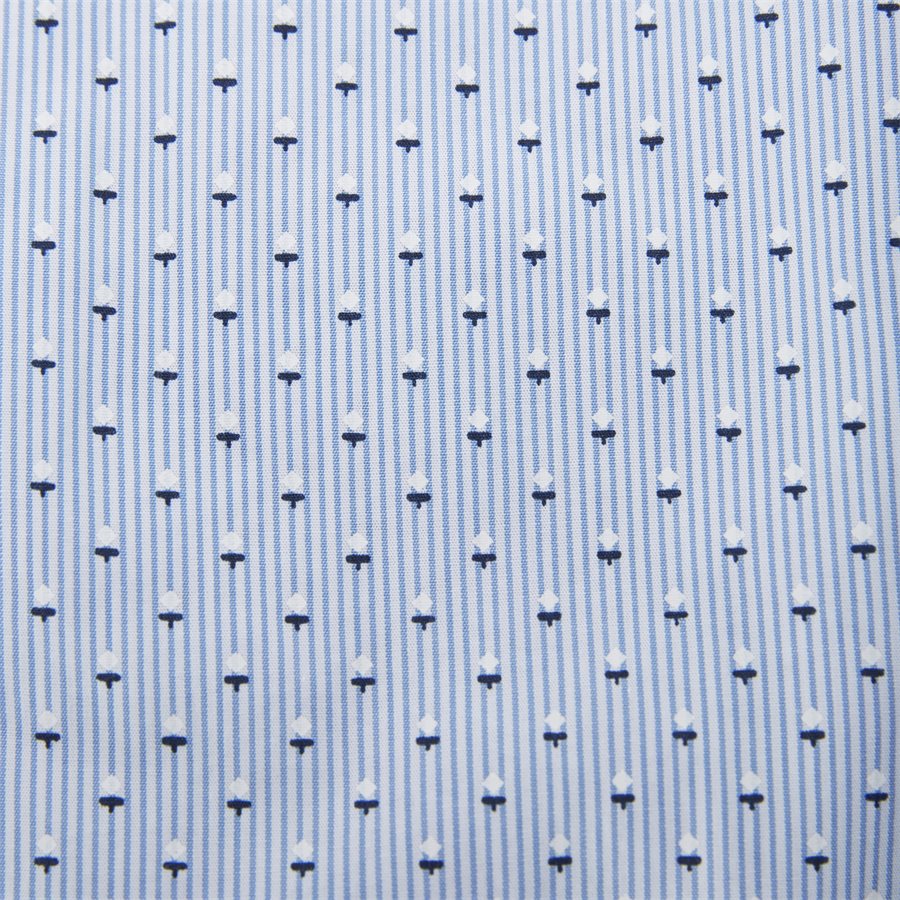 SLIM MICRO PRINT SHIRT - Slim Micro Print Shirt Skjorte - Skjorter - Slim - BLÅ - 5
