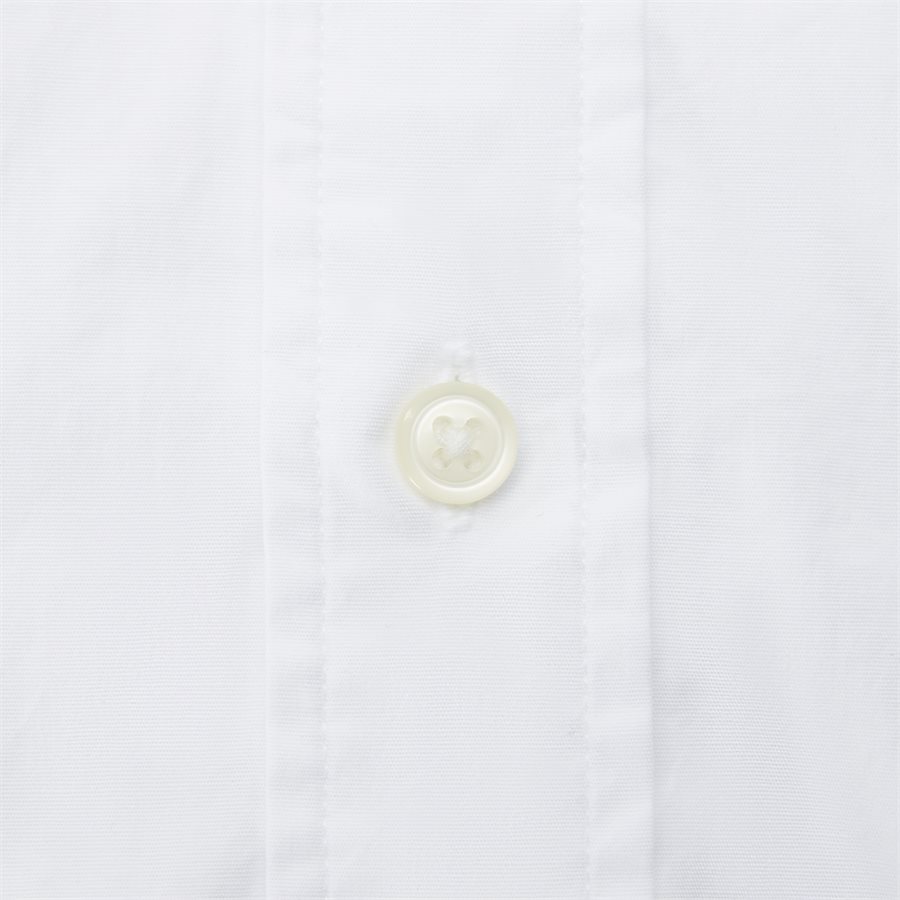 STRETCH POPLIN SHIRT S/S - Stretch Poplin Shirt S/S Kortærmetskjorte - Skjorter - Regular - HVID - 5