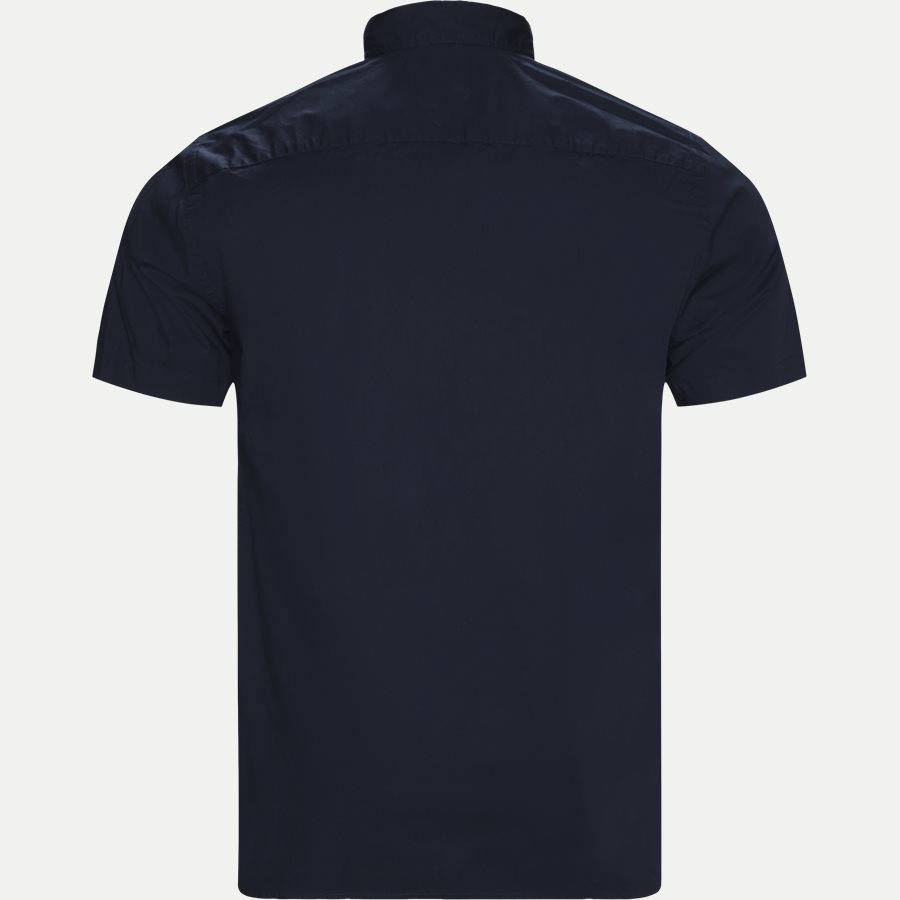 STRETCH POPLIN SHIRT S/S - Stretch Poplin Shirt S/S Kortærmetskjorte - Skjorter - Regular - NAVY - 2