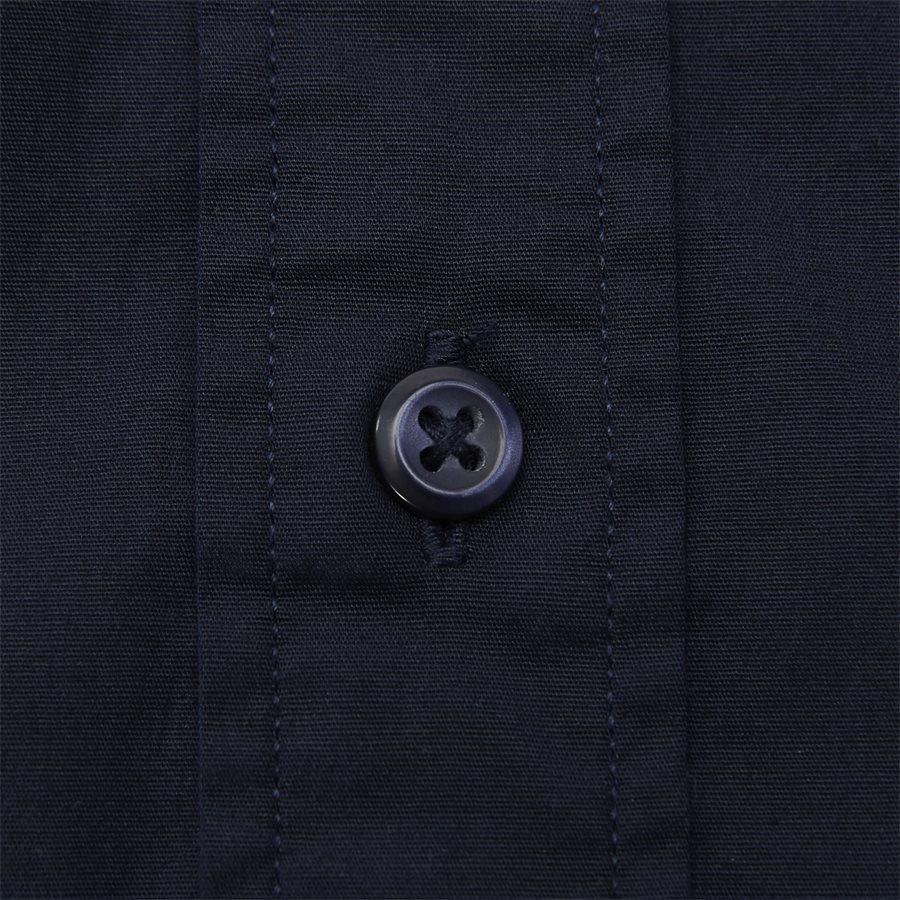STRETCH POPLIN SHIRT S/S - Stretch Poplin Shirt S/S Kortærmetskjorte - Skjorter - Regular - NAVY - 4