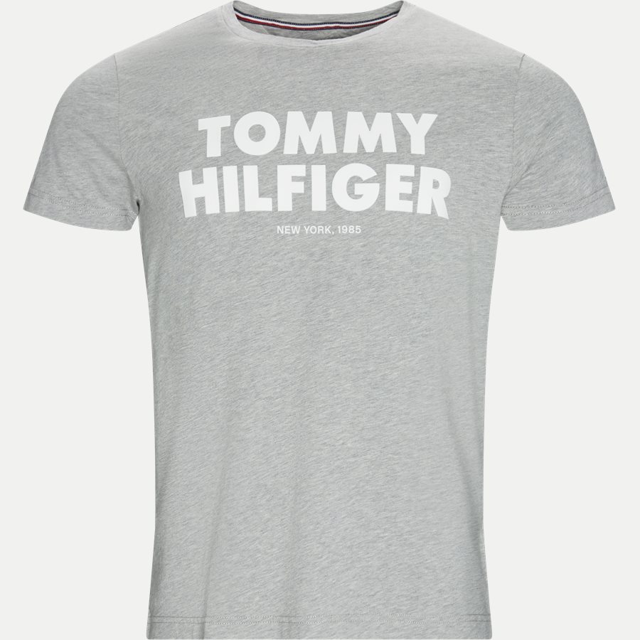 TOMMY HILFIGER TEE - Tommy Hilfiger Tee - T-shirts - Regular - GRÅ - 1
