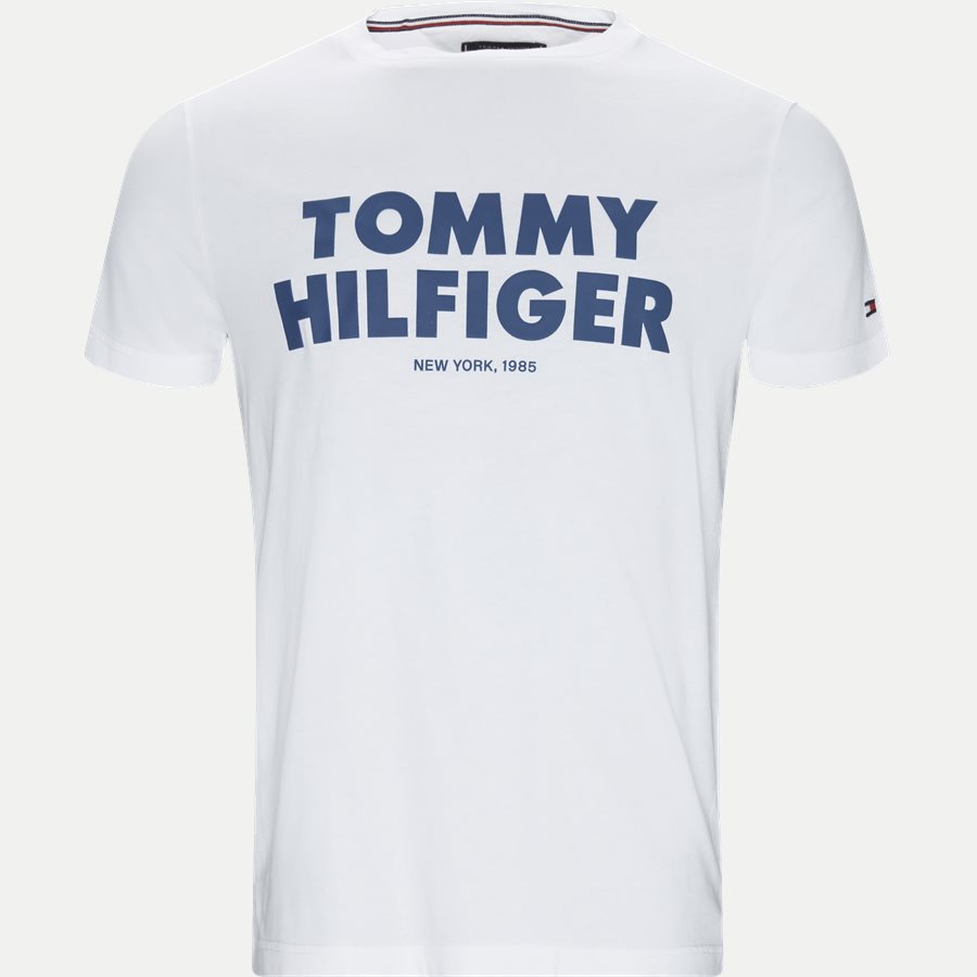 TOMMY HILFIGER TEE - Tommy Hilfiger Tee - T-shirts - Regular - HVID - 1