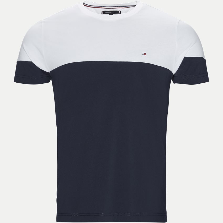 Tommy Hilfiger T-shirts COLOUR BLOCK TEE NAVY