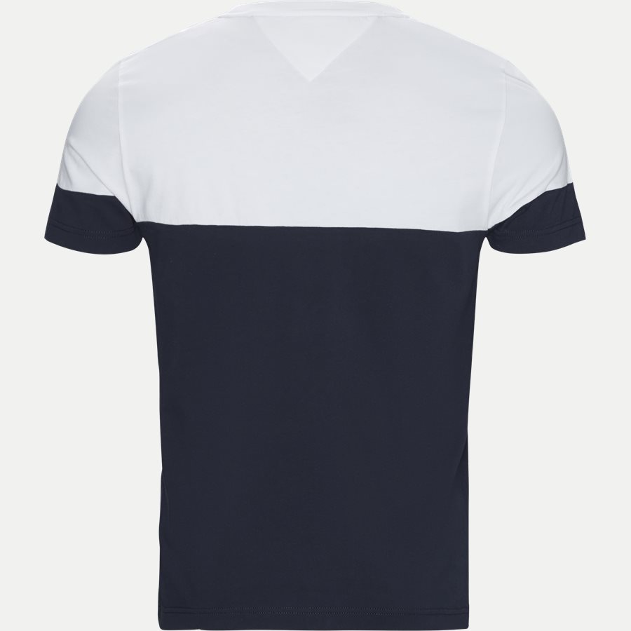 COLOUR BLOCK TEE - Colour Block Tee - T-shirts - Regular - NAVY - 2