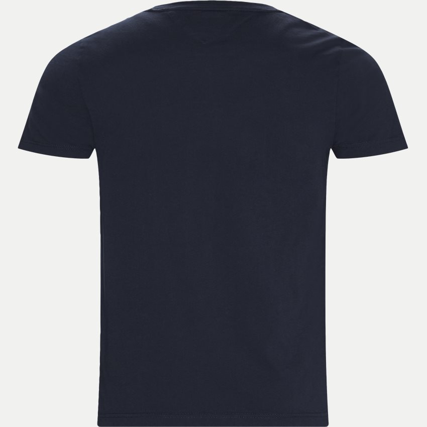 Tommy Hilfiger T-shirts CORP APPLIQUE TEE NAVY