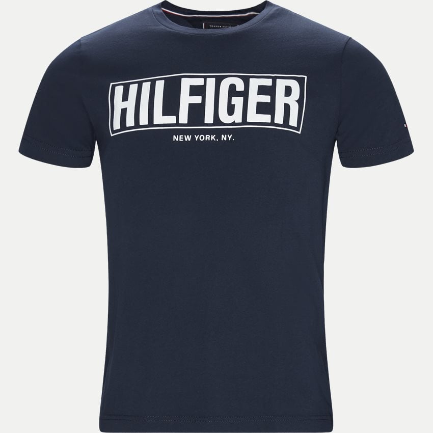 Tommy Hilfiger T-shirts BOX HILFIGER TEE NAVY