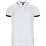 GLOBAL TIPPED COLLAR SLIM POLO - Global Tipped Collar Polo T-Shirt - T-shirts - Regular - Hvid