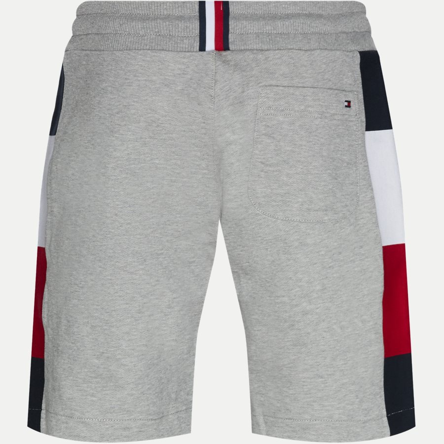 FLAG RIB INSERT SWEATSHORT - Flag Rib Insert Sweatshort - Shorts - Regular - GRÅ - 2