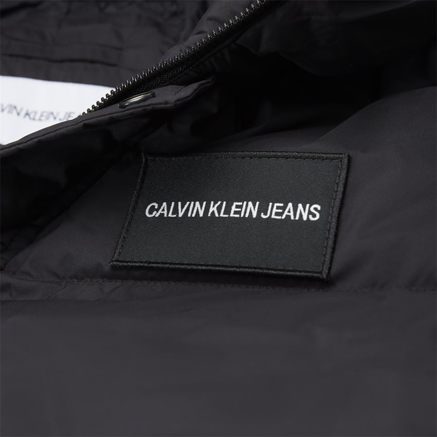 Calvin Klein Jeans Jackets J30J309657 DOWN LONG PARKA BLACK
