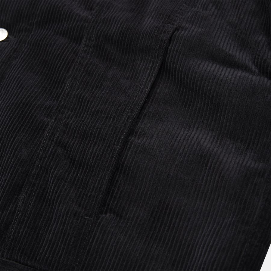 J30J309817 CORDUROY TRUCKER JACKET - jacket - Jakker - Regular fit - BLACK - 8