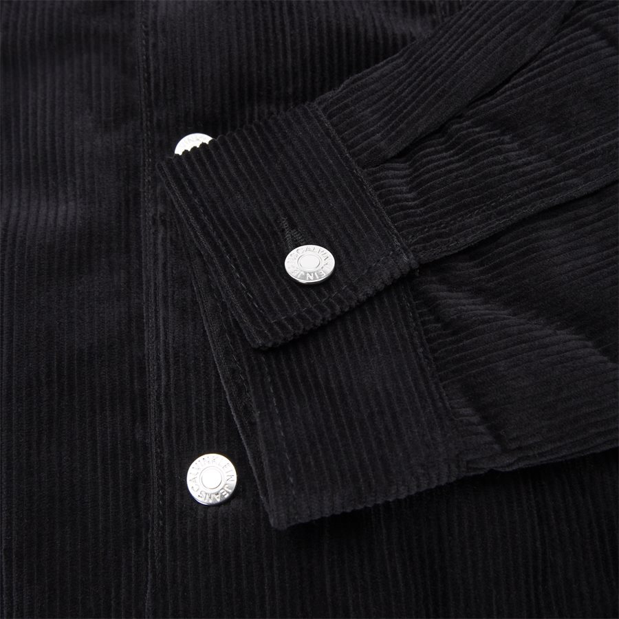 J30J309817 CORDUROY TRUCKER JACKET - jacket - Jakker - Regular fit - BLACK - 10