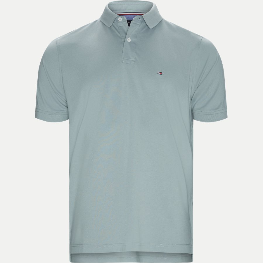 TOMMY REGULAR POLO - Core Tommy Regular Polo - T-shirts - Regular - AQUA - 1