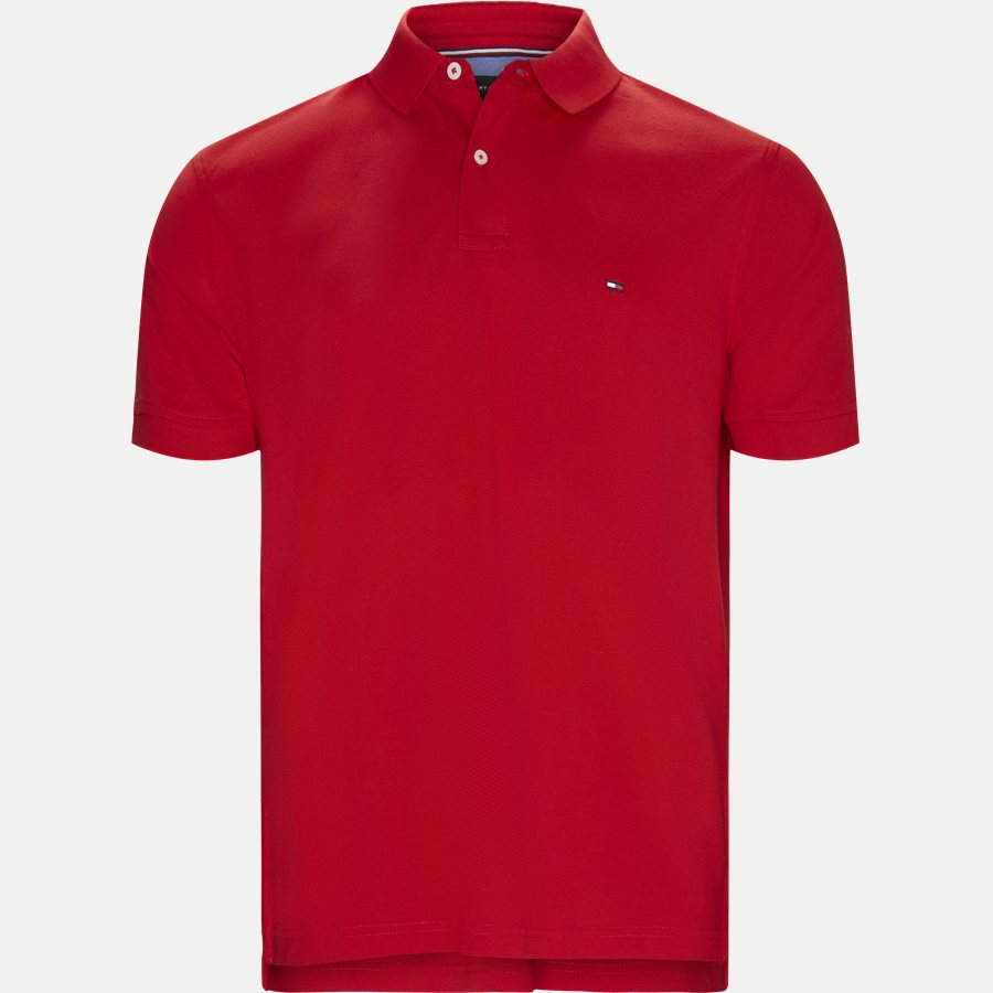 TOMMY REGULAR POLO - Core Tommy Regular Polo - T-shirts - Regular - RØD - 1