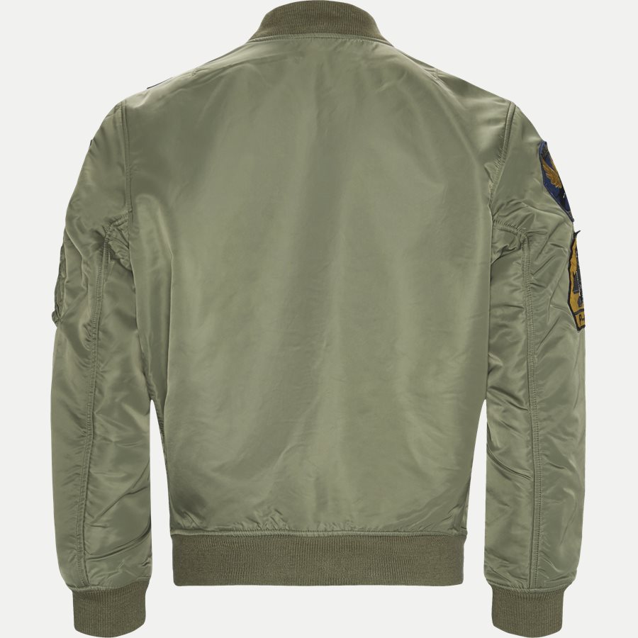 710716250 - Reversible Military-Inspiret Bomber Jacket - Jakker - Regular - ARMY - 2