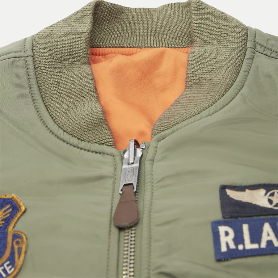 710716250 - Reversible Military-Inspiret Bomber Jacket - Jakker - Regular - ARMY - 8