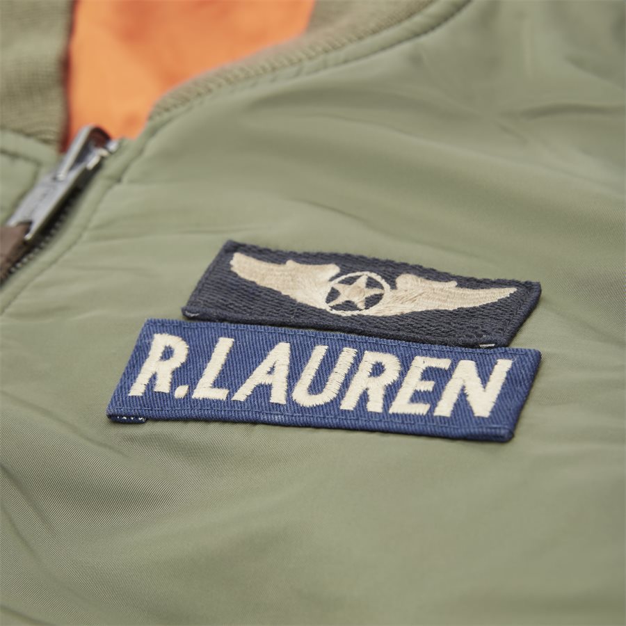 710716250 - Reversible Military-Inspiret Bomber Jacket - Jakker - Regular - ARMY - 10
