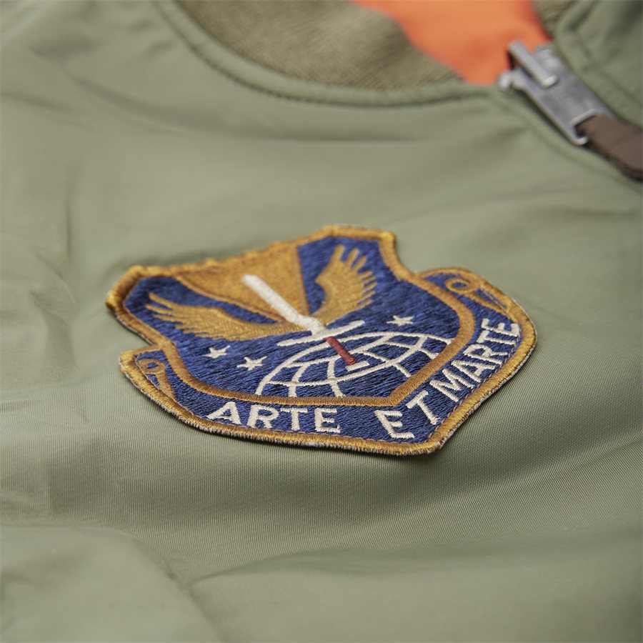 710716250 - Reversible Military-Inspiret Bomber Jacket - Jakker - Regular - ARMY - 11