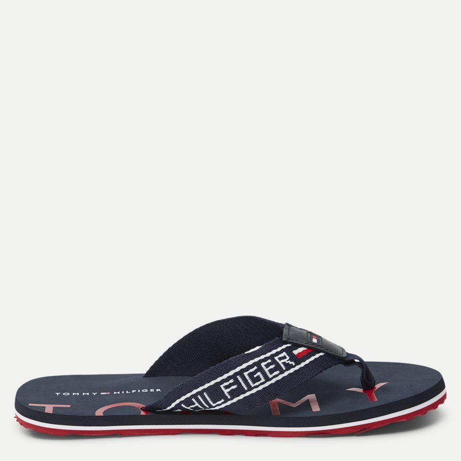 2075 FM0FM0 - Seasonal Stripe Beach Sandal - Sko - NAVY - 2