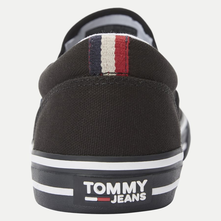 0002 EM0EM0 - Textile Slip On Sneaker - Sko - SORT - 7