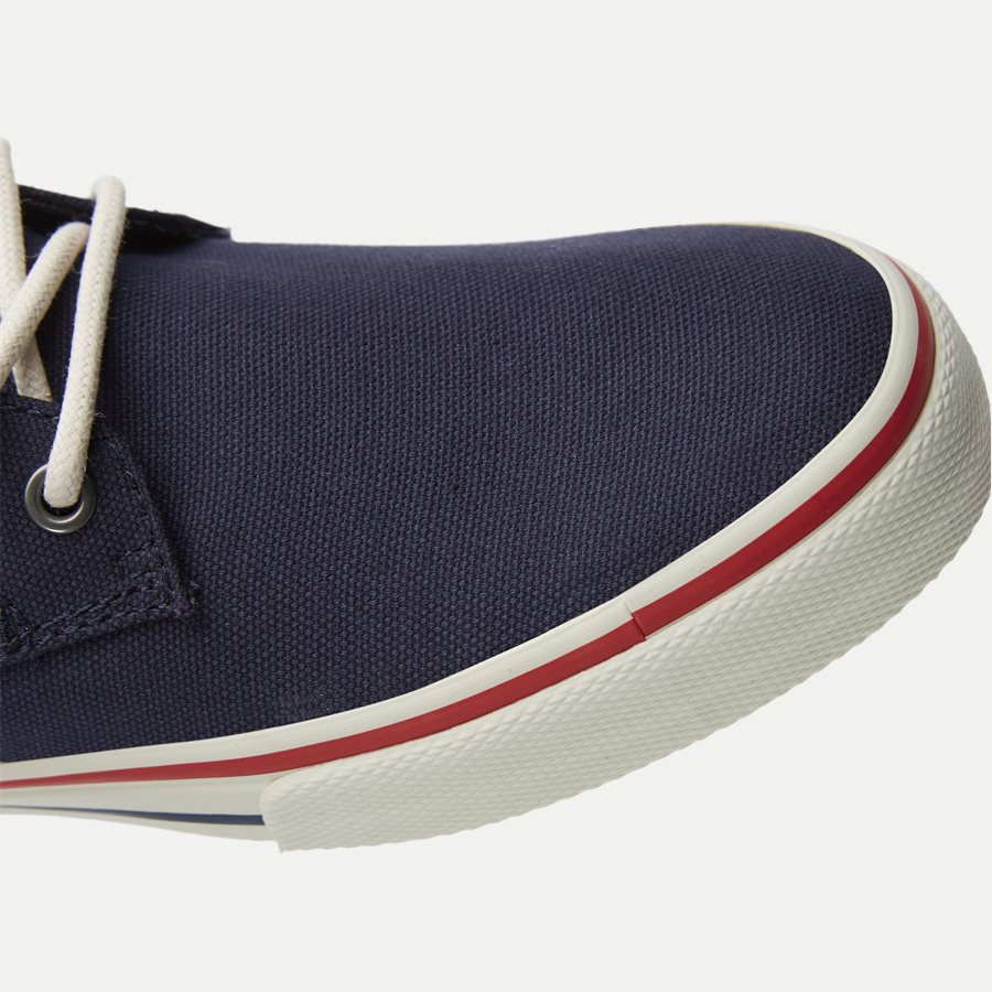 0001 EM0EM0 - Tommy Jeans Textile Sneaker - Sko - NAVY - 4
