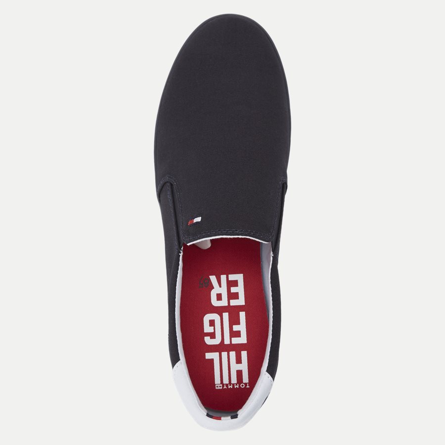 0597 FM0FM0 - Iconic Canvas Slip On Sneaker - Sko - NAVY - 8