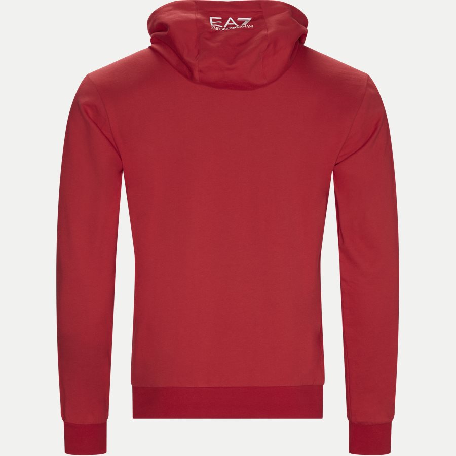 PJ05Z-3GPM16 - Logo Hoodie - Sweatshirts - Regular - RØD - 2
