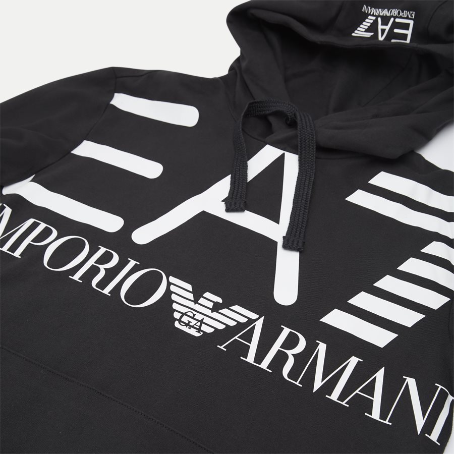 PJ05Z-3GPM16 - Logo Hoodie - Sweatshirts - Regular - SORT - 4